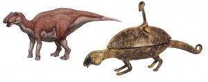 Gripossauro e Dogon Bronze